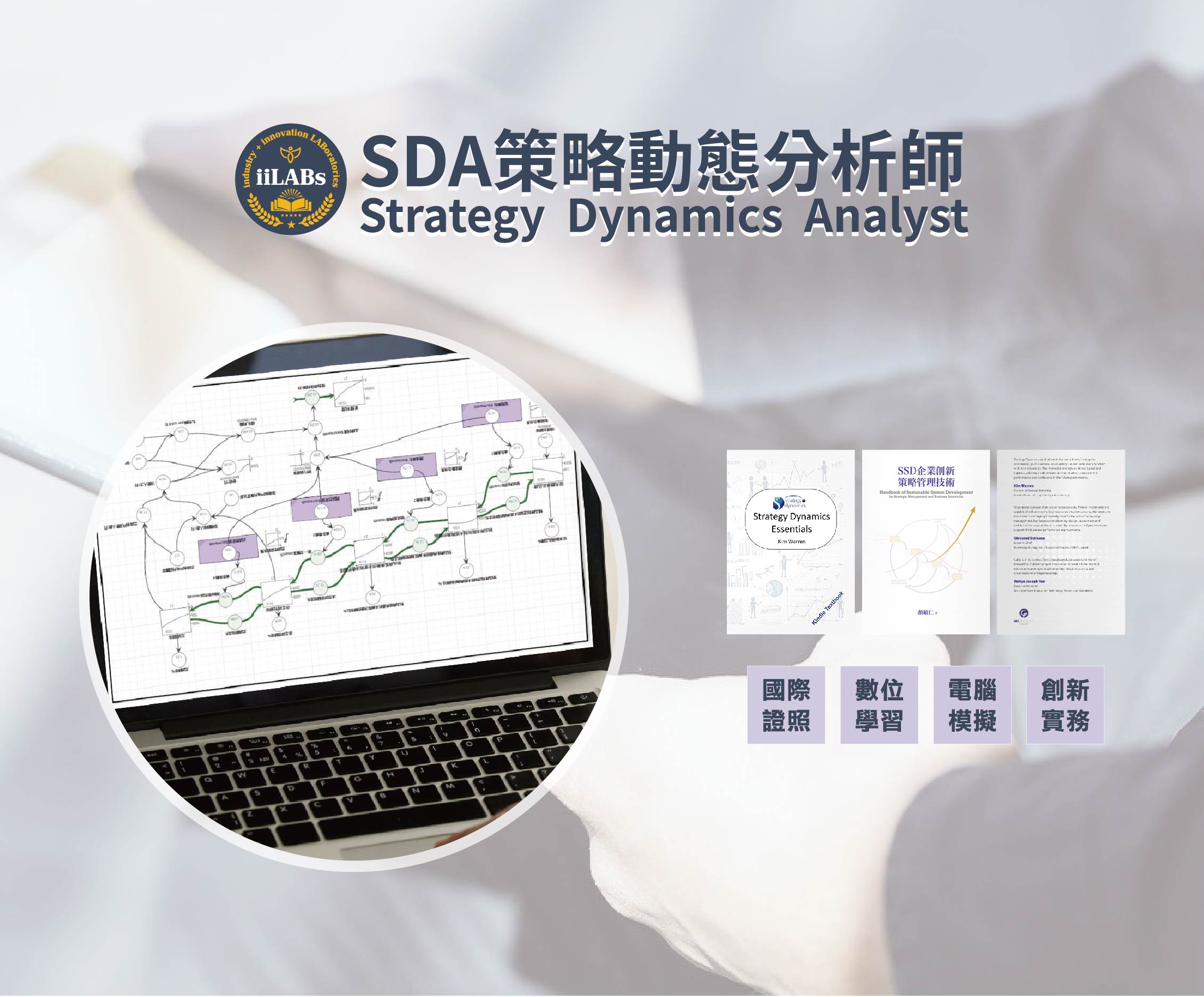 SDA策略動態分析師認證班，確定開班！早鳥優惠！